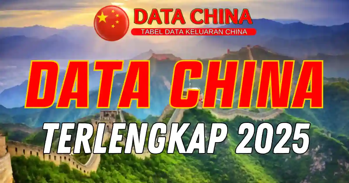 Tabel Data Togel China Hari Ini