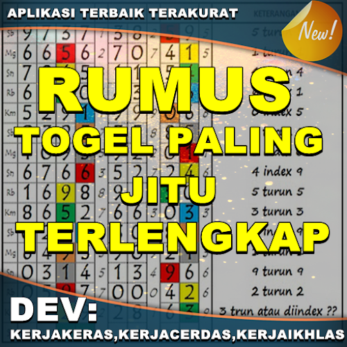 Rumus Lengkap Angka Togel